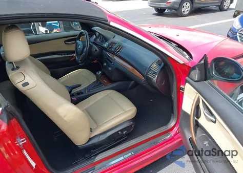 2008 BMW 128I z USA, uszkodzony, nr VIN WBAUN13538VH79702